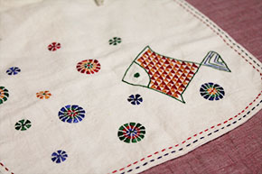 ノクシカタ刺繍体験